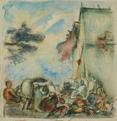 Сапунов Николай Николаевич. Веселая компания 